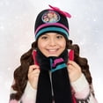 thumbnail image 2 of Nickelodeon girls Winter Hat, Scarf, and Kids Gloves Sets, Jojo Siwa Beanie for Ages 4-7, 2 of 6