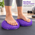 Hedgehog Balance Pods, 6.3 Inch Inflatable Spiky Foot Massage Balls ...