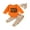 Orange, variant on Halloween Newborn Baby Boys Outfits Letter Romper Bodysuit Pumpkin Pants Hat Set Long Sleeve Fall Winter Clothes 0-18M