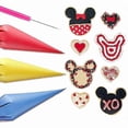 thumbnail image 4 of 122Pcs Tipless Piping Bags - 100Pcs Disposable Pastry Bag for Cookies, 4 of 5
