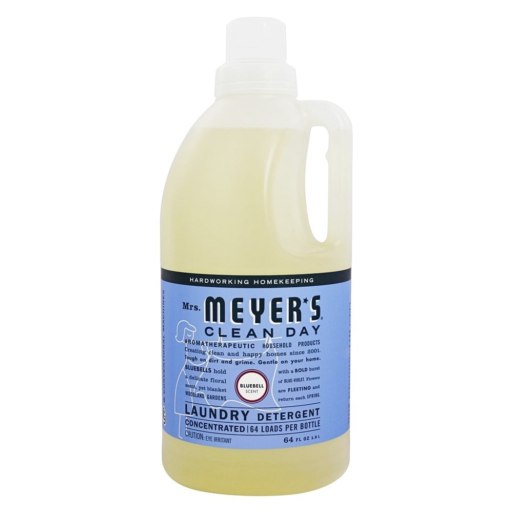 Mrs. Meyer's Clean Day, Bluebell, Laundry Detergent 64 Fl oz. Walmart