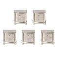 thumbnail image 1 of HILABEE 5 Pcs 1/25 Table de Chevet de Maison de Poupée Table d'Appoint Modèles Champagne, 1 of 9