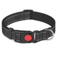 thumbnail image 1 of Collar reflectante para perro con cierre de seguridad, collar ajustable de nailon para mascotas para cachorros MFZFUKR CPB-US-YY79-9, 1 of 5