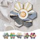 thumbnail image 1 of onlyliua Liquidación Posavasos de Madera con Pintura de Diamantes, Mantel Individual, Borde Cruzado, Pegatina de Diamante Datura, Pintura de Diamantes, Pintura de Diamantes a Mano Diy, 1 of 5