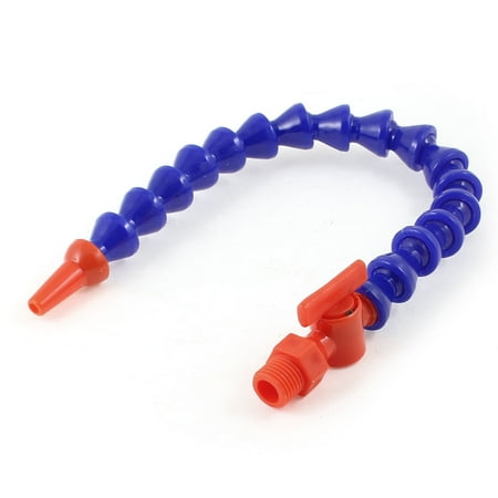 - 1/4 PT Thread Plastic Round Nose Flexible Oil Cooler Coolant Pipe New