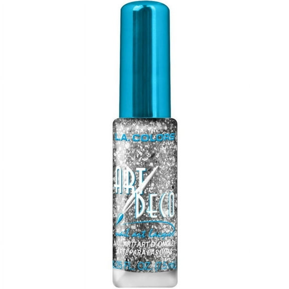 l.a. colors art deco nail art 939 ice breaker