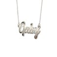 thumbnail image 2 of Collar con dije de nombre Gaby ZAB DE MEXICO RECONOCIMIENTOS En Plata ley .925, 2 of 4