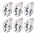 thumbnail image 1 of 6pcs 1112514 Aluminum Mounting Clamps for Most Truck Beds, Secure Stability Tonneau Cover Clamps Wide Application Truck Cover, Cap Clamps with Solid Support, RustResistant, 1 of 7