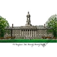 thumbnail image 1 of Penn State  University Campus Images Lithograph Print, 1 of 1