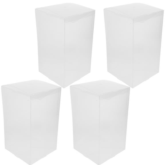 FRCOLOR  4 Pcs Foldable Display Stands Vintage Picture for Storage Box