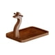 thumbnail image 3 of Portallaves para mesa de entrada Bandeja de madera para llaves Escritorio moderno Multiusos Estable Estilo D, 3 of 9