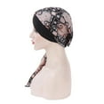 thumbnail image 6 of MEICHEN Headband for Women, Women Chemo Cancer Sleep Scarf Hat Cap Pre Tied Cover Wrap Turban Headwear Loss, Fall Winter Fashion Accessories, 6 of 7