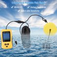 thumbnail image 2 of Riwcyla Portable Fish Finder with Depth Readout Fish Alarm 200kHz 45 Degrees 0.6-100M Color TN LCD Transducer Cable and Sensor Beam Angle, 2 of 6