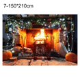 thumbnail image 1 of CNKOO Boc Christmas No-wrinkle Fabric Backdrop Washable Photo Studio Background Screen Party Decor, 1 of 10