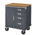 thumbnail image 1 of BLACKCOMB 4-Drawers Rolling Cabinet, 1 of 6