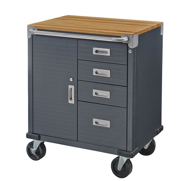 BLACKCOMB 4-Drawers Rolling Cabinet