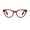 Red, variant on Cat-Eye Reading Glasses Bold Thick Design Lightweighted Flexible Spring Hinge Anti-Slip Temples Comfort In Vogue