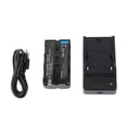 thumbnail image 2 of Y Batería de Cámaina NP-F550/ NP-F570 Y Kit de Cargador 1pc 7.2V 2600MAH Batería Recargable Grande Con Reemplazo de cable USB para NP-F550 F570 F750 F770 F960 F970, 2 of 7
