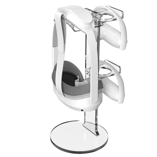 Soporte de pantalla para auriculares de controladores táctiles, accesorios para dispositivos de realidad , soporte ligero y estable Claro