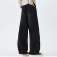 thumbnail image 4 of Jean pour Homme Coupe Ample Style de Rue Jambe Droite Confort Maximisé et Longueur Prolongée pour un Usage Quotidien Décontracté, 4 of 5