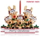 thumbnail image 3 of Animal árbol de Navidad adorno colgante lindo chimenea pared Navidad Oficina sala de estar decoración del hogar colgante decorativo 5 animales AweSitey  HA009187-04, 3 of 6