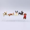 thumbnail image 2 of Mini Dog Desk Figurines – Set of 5 Adorable Handcrafted Dog for Your Workspace, Cute Resin Dog Car Dashboard Decoration, Mini Cats Ornament for ComputerMirror Home Office(5pcs), 2 of 7