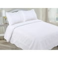 thumbnail image 2 of White Embroidery 3 Piece Quilt Set by LCM Home Fashions, 2 of 2