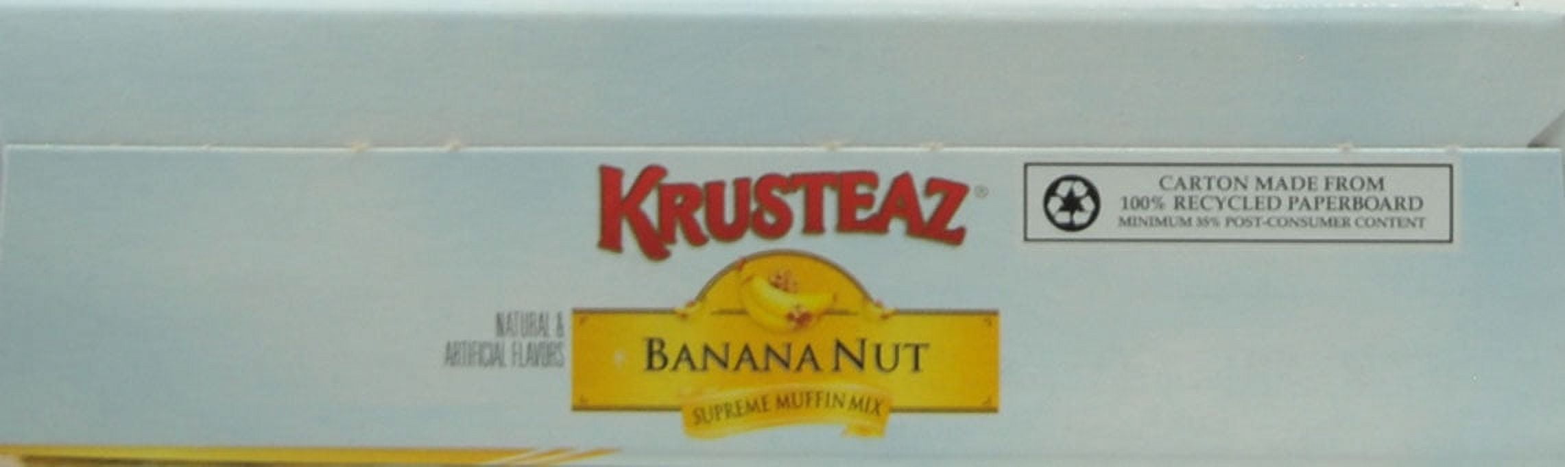 Krusteaz Muffin Mix Banana Nut, 17.1oz