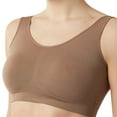 thumbnail image 6 of Layer Zero by 32 Degrees Women's Seamless Bra, 2-pack (Black/Tan, Large), 6 of 9