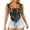 Black, variant on Shapers Waist Trainer Corset Tops for Women Floral Print Lace Up Corset Top Bustier Camisole for Elegant Retro Court Style S