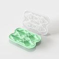 thumbnail image 1 of Molde for cubitos de hielo en forma de oso tumbado con tapa, bandeja de hielo de silicona for cubitos congelados caseros, 1 of 2