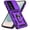 Purple, variant on Kryonix for Samsung Galaxy S25 Ultra 6.9” case,with Slide Camera Protector,Military Grade Heavy Duty Protection Cover,360 Metal Rotating Ring Kickstand Holder,Armor Shockproof Case,Dark Green
