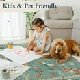thumbnail image 4 of Insect Washable Rugs for Living Room Soft Area Rug x Rug for Bedroom UltraThin Non Slip Dining Room Rug Stain Rug Large Carpet for Office Nursery(&#x), 4 of 7