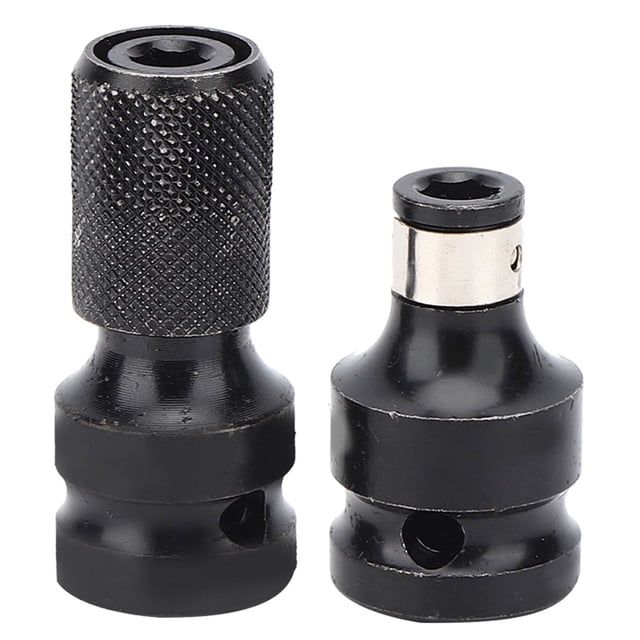 Adaptador de Chuck, Adaptador Hexadecimal Prácico Sin Deslizamiento, Llave de Enchufe Resistente Al Desgaste para Chuck Hex Shank