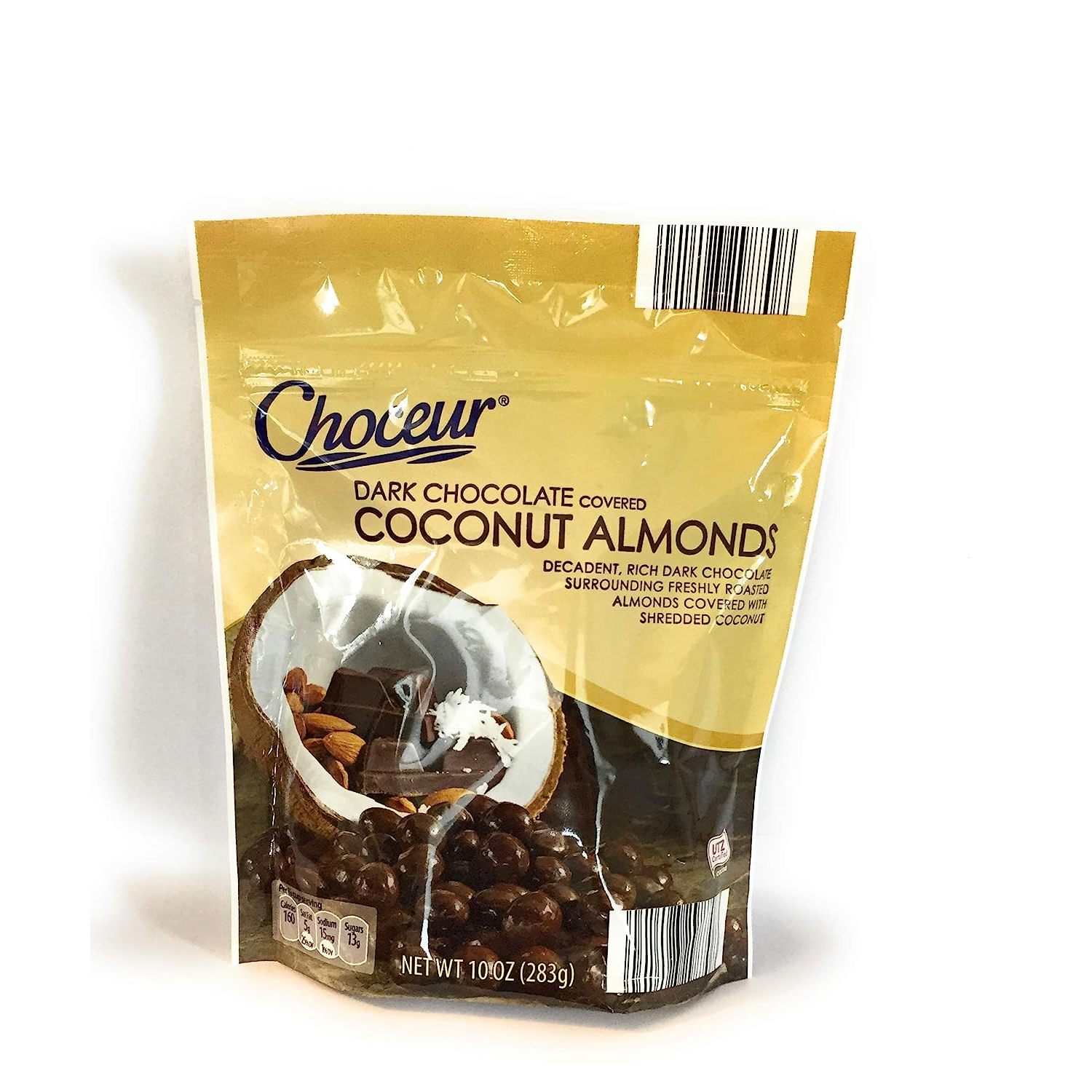 Bilot Dark Chocolate Covered Coconut Almonds 10 Oz