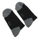 thumbnail image 4 of 2 uds calcetines cálidos impermeables calcetines gruesos de doble capa que absorben el sudor transpirables para montañismo ciclismo esquí negro gris, 4 of 8