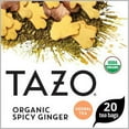 thumbnail image 3 of Tazo Organic Spicy Ginger Caffeine-Free Herbal Tea, 20 Ct, 3 of 9