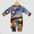 thumbnail image 4 of Amazing World of Gumball Baby Long Sleeve Footless, Infant Playsuit Romper Jumpsuits for Boys Girls, 4 of 8