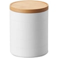 thumbnail image 1 of Xiao Hua Bandejas apilables para accesorios con tapa de madera - Abiertas - Plástico ABS, Talla única, Color blanco, 1 of 5