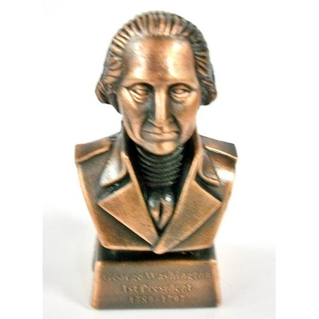 - George Washington 1st President Bust Die Cast Metal Collectible Pencil Sharpener