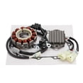 thumbnail image 4 of Magneto Stator + Voltage Rectifier + Gasket for Yamaha YZ 450 F YZ450F 2014-2017, 4 of 5