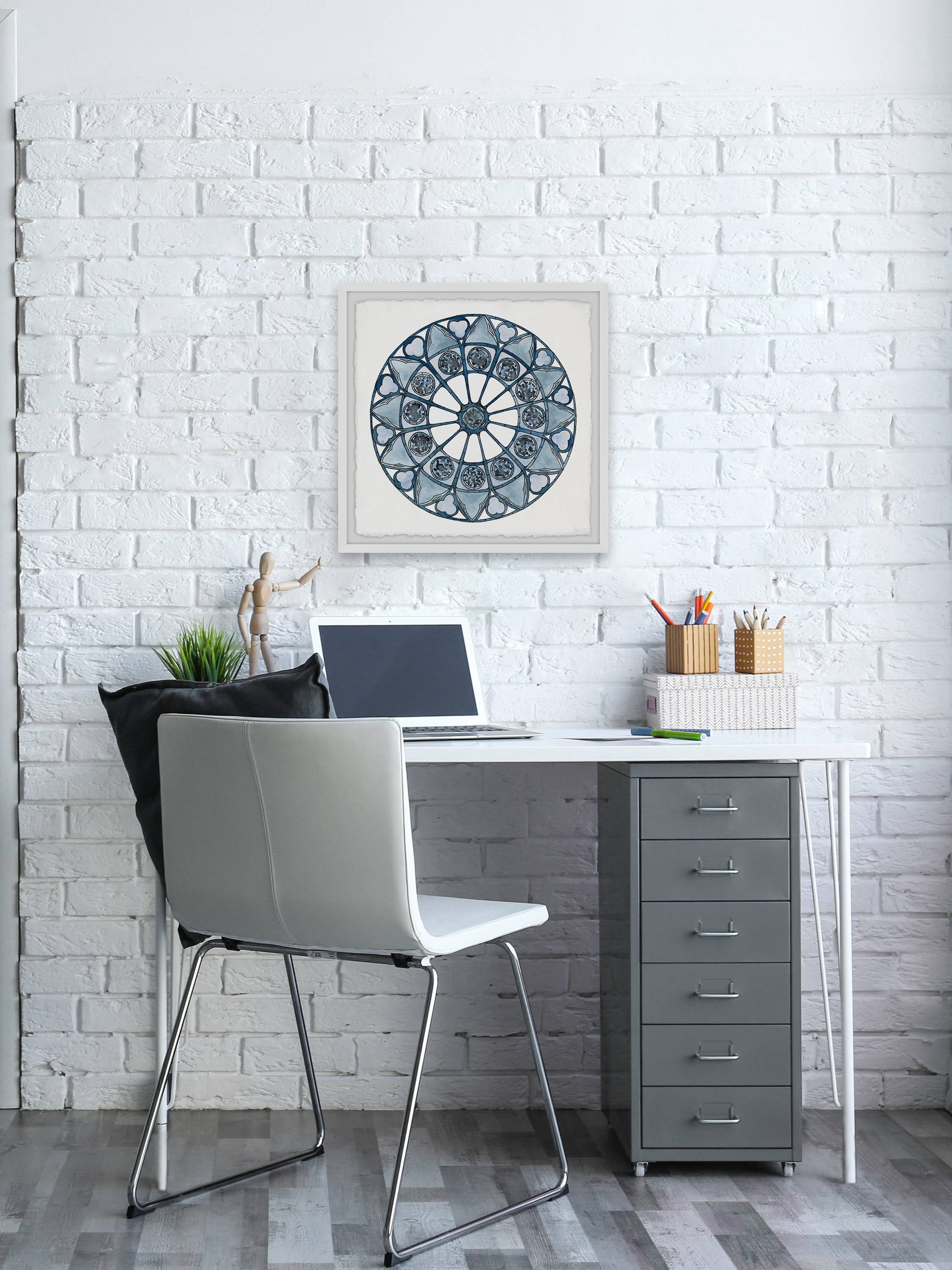 Parvez Taj Ice Cold Circles Framed Wall Art