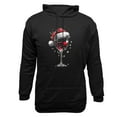 thumbnail image 3 of Mens Christmas Hooded Sweatshirt Casual Long Sleeve Drawstring Pullover Hoodies with Pocket, 3 of 3