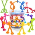 thumbnail image 1 of Juguetes sensoriales de succión Richtim para niños pequeños, baño y viajes, paquete de 24, 1 of 7