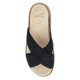 thumbnail image 2 of Sandalias Dansko Bridget Platform Slide de espuma viscoelástica negra, 2 of 6