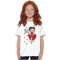 thumbnail image 3 of Retro Betty Boop Cartoon Hearts Girls Kids T Shirt Tees Teen Brisco Brands S, 3 of 5