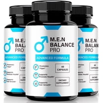 (3 Pack) M.E.N Balance Pro Capsules – Official MENBalance Pro All-Natural Pills for Physical Health & Overall Well-Being, Premium Pastillas for Energy, Vitality & Wellness Support (180 Capsules)
