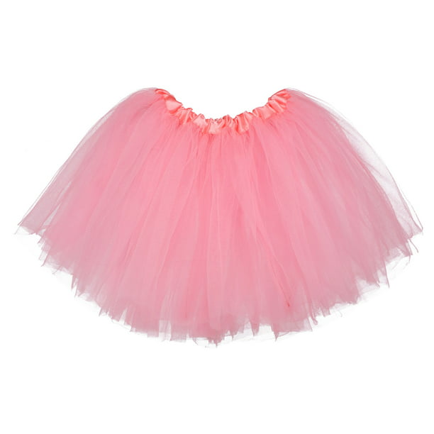 Skyldfølelse Anerkendelse Penge gummi Little Girls Tutu 3-Layer Ballerina Bubblegum Pink - Walmart.com