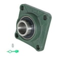 thumbnail image 2 of 2Pcs UCF208-24 Pillow Block Bearings 1-1/2 Inch Bore Square Flange Mounted Pillow Block Bearing 4 Bolt, Self Alignment, 2 of 6
