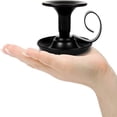 thumbnail image 5 of PEACNNG Retro Black Iron Taper Candle Holders, Set of 2, 5 of 5